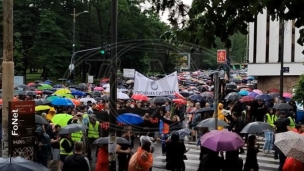 Protest u "hedovima"