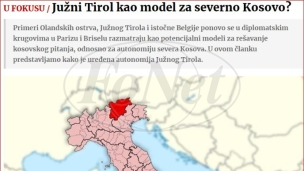 Južni Tirol model i za Kosovo?