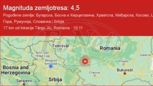 Nov zemljotres u Rumuniji