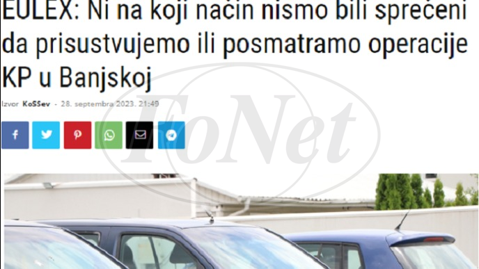 Euleks: Nismo bili sprečeni