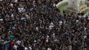 Protest navijača Partizana