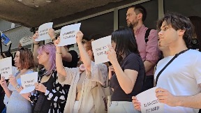 Protest protiv imenovanja Orlovića