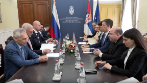 Đurić s ruskim zvaničnikom