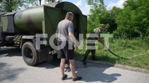Pomoć vojske u vodosnabdevanje