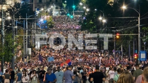 Na Terazijama 40.000 ljudi