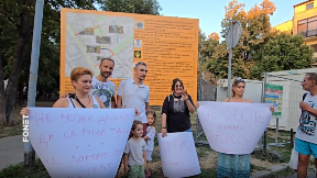 Protest zbog seče drveća