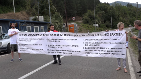 Blokiran put kod Merdara