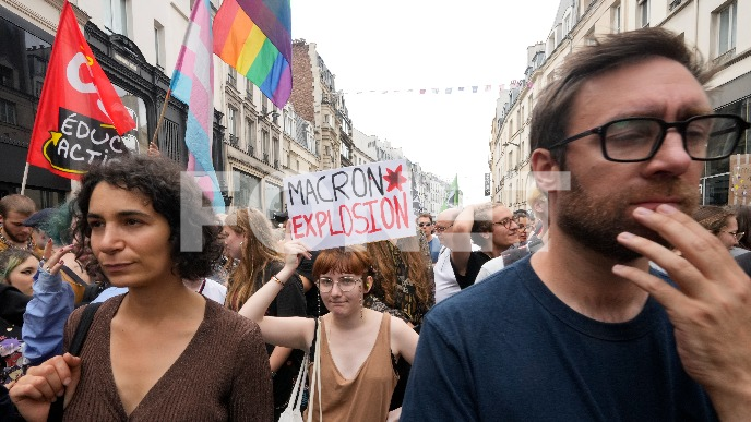 Protest levice zbog Barnijea