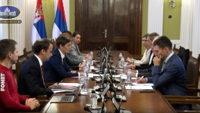 Brnabić sa šefom  misije OEBS