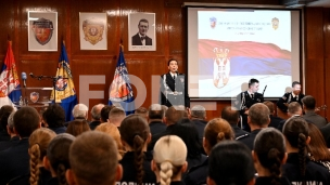 Dačić s brucošima KPU