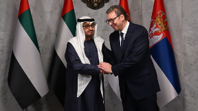 Predsednik UAE u Srbiji