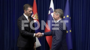 Đurić sa premijerom Slovenije 