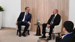 Vučić sa Alijevim 