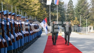 Poseta komandanta garde Kipra