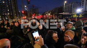 Završen protest kod Kule Beograd