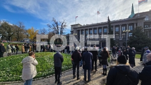 Počast poginulima I U Beogradu