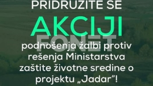 Žalbe protiv rešenja za Jadar