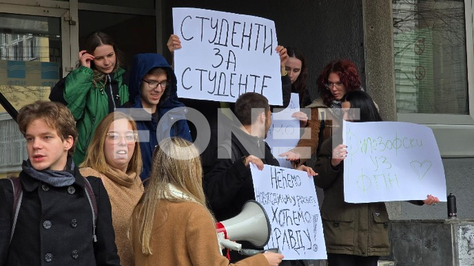 Blokada na Biološkom fakultetu