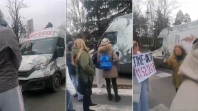 Kombijem oborio studenta