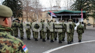 Ispraćeni vojnici u Liban
