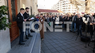Podrška smenjenom direktoru
