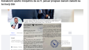 Dan žalosti 9. januar