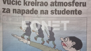 Osuda naslovne strane Danasa