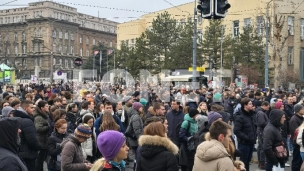 Blokada saobraćaja kod Pravnog