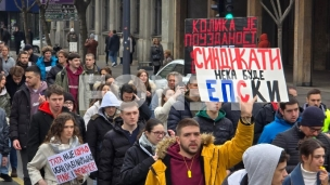Završen protest ispred EPS
