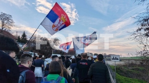 Kolona stigla u Petrovaradin