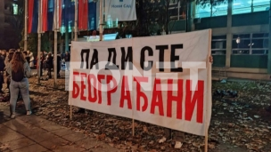 Kolona krenula ka centru grada