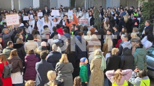 Protest podrške studentima