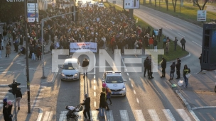 Završen protest kod Sajma