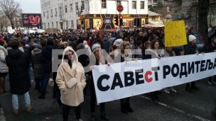 Zemun u protestu