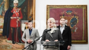 Izložena Karađorđeva zastava