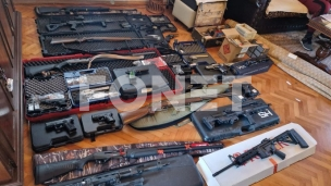 Zaplenjen arsenal oružja 