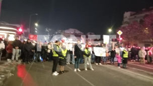 Protestna šetnja u Leskovcu