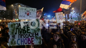 Blokada Pančevačkog mosta