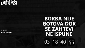 Uživo prenos protesta u Nišu