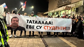 Čačanski studenti u Trsteniku