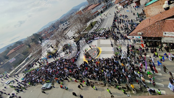 Sedmočasovni protest u Pazaru