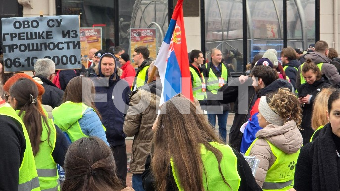 Studenti krenuli ka centru