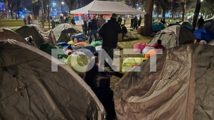 Druga noć u Pionirskom parku
