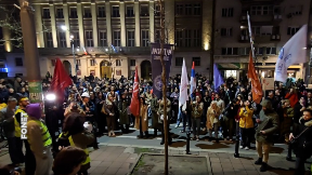 Završen protest u Beogradu