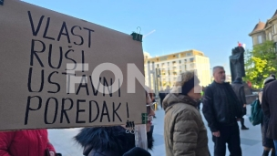 Podrška uhapšenom Žuniću