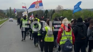 Jagodinci nastavili pešačenje