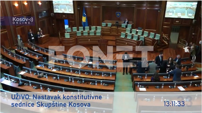 Konstituisanje, treći put