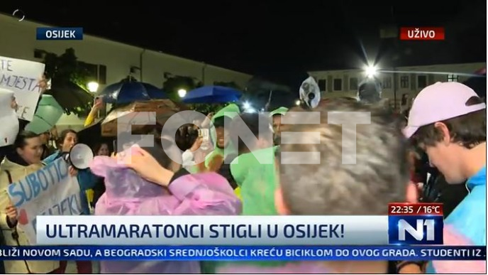 Maratonci stigli u Osijek