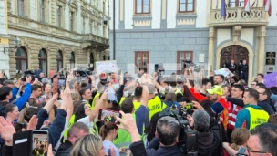 Maratonci krenuli iz Varaždina