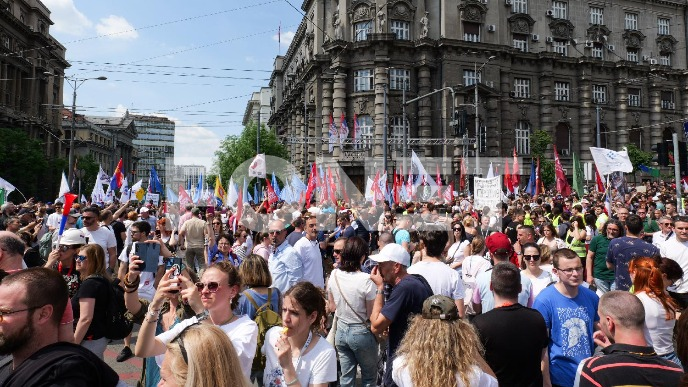 Građani kod Pionirskog